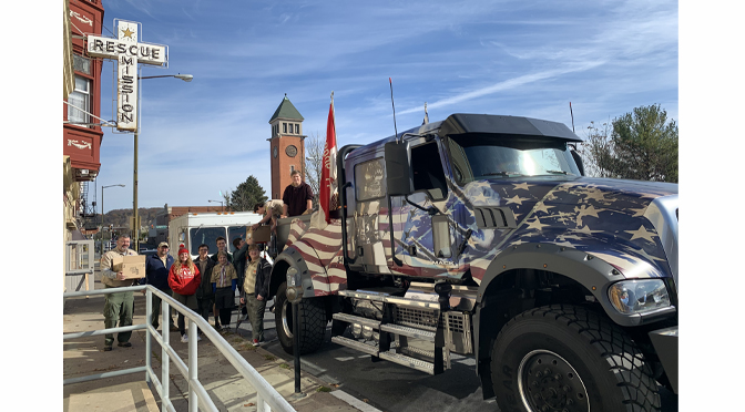 The Boy Scouts of America will deliver food to the Allentown Rescue Mission