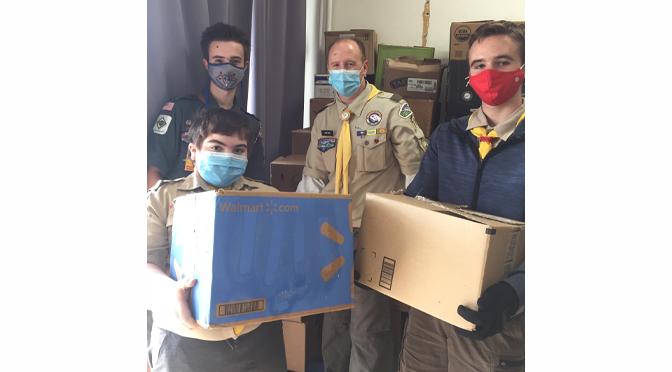 Scouts See Increase in Food Drive during Pandemic