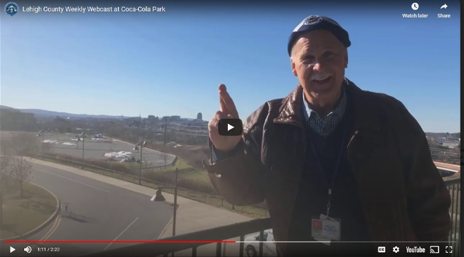 County Executive Phil Armstrong talks COVID-19 and the Lehigh County COVID-19 Testing Clinic