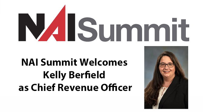 NAI Summit Welcomes Kelly Berfield as Chief Revenue Officer