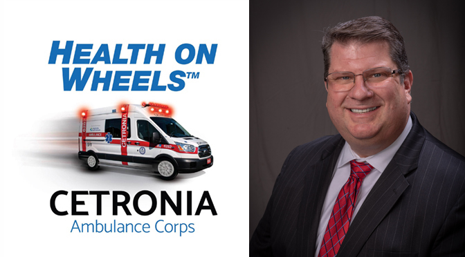 Robert F. Mateff Sr. promoted to Chief Executive Officer for Cetronia Ambulance Corps