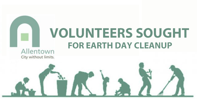 VOLUNTEERS SOUGHT FOR EARTH DAY CLEANUP