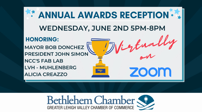 Bethlehem Chamber to Honor Mayor Donchez and other Pandemic Heroes at Awards Reception