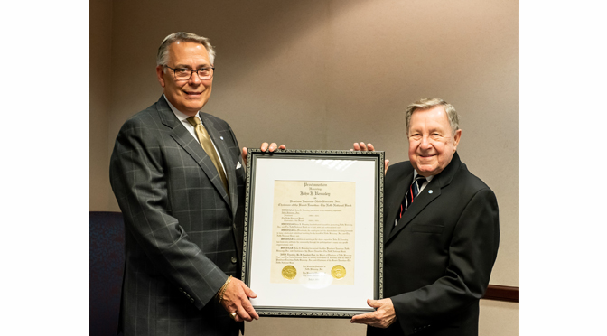 Neffs Bancorp, Inc. and The Neffs National Bank Board of Directors honored John J. Remaley as President Emeritus- Neffs Bancorp, Inc. and Chairman of the Board Emeritus- The Neffs National Bank.