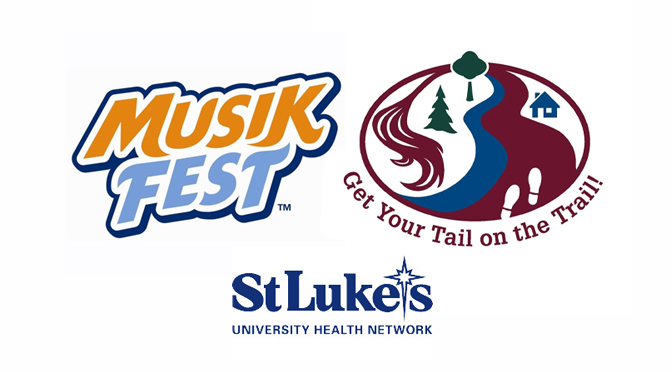 New Walking Challenge: Log Miles at Musikfest as Part of St. Luke’s ‘Get Your Tail on the Trail’ Program