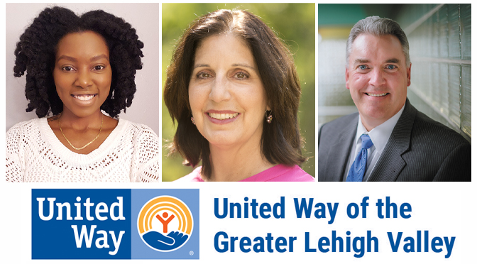 United Way of the Greater Lehigh Valley Welcomes New Members to Board of Directors