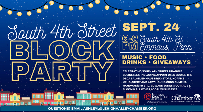 Emmaus South Fourth Street Block Party!