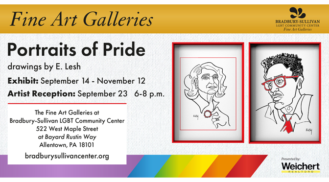 The Fine Art Galleries at Bradbury-Sullivan LGBT Community Center Reopens with Exhibit Highlighting LGBTQ+ Icons