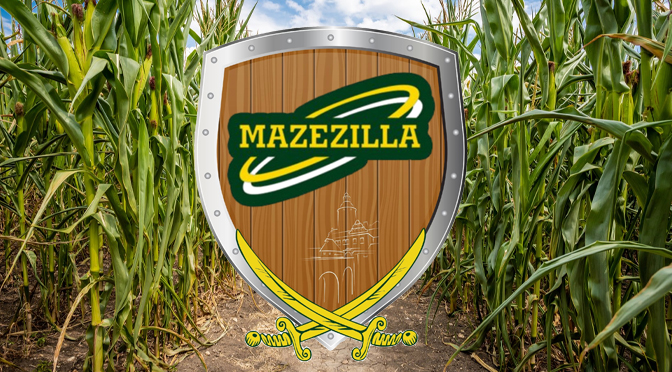 Mazezilla is Back starting September 18th with a Medieval Twist