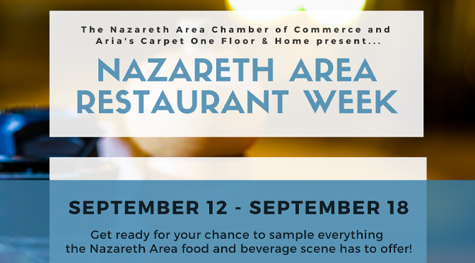 2021 Nazareth Area Restaurant Week