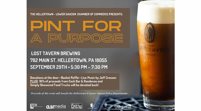 The Hellertown-Lower Saucon Chamber’s 2021 Pint for a Purpose Fundraiser