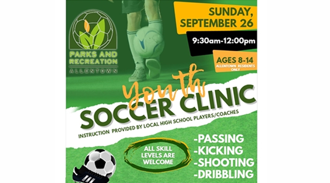 SOCCER CLINIC AT J BIRNEY CRUM