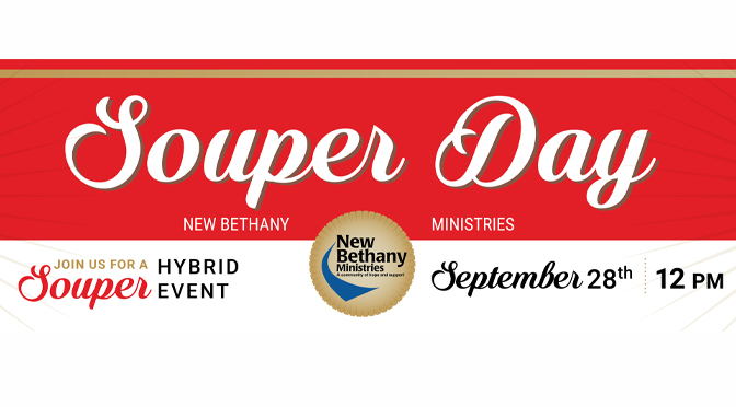 New Bethany Ministries to Host 30th Annual Souper Day Featuring Actor, Daniel Roebuck, and Local PBS39 Reporter, Genesis Ortega