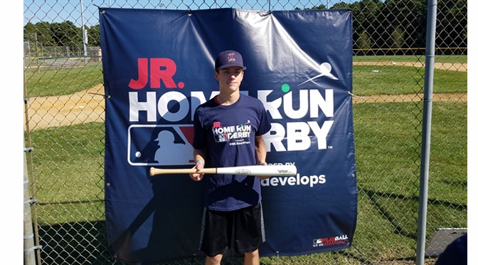 Noah Gyauch-Quirk winner of Allentown’s Major League Baseball® Jr. Home Run Derby™ is headed to national competition at the World Series.