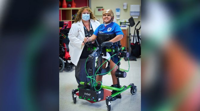 Good Shepherd Becomes First in Nation to Offer All 3 Sizes of Trexo Plus Gait Training Technology for Inpatient Pediatric Rehabilitation