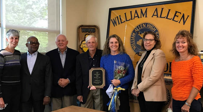 William Allen High School Class of 1966  makes Memorial Gift to the ASD Foundation