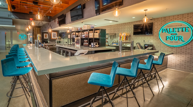 ARTSQUEST’S PALETTE & POUR RESTAURANT OPEN FOR DINNER AND A SHOW