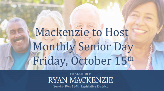 Mackenzie to Host Monthly Senior Day on Oct. 15