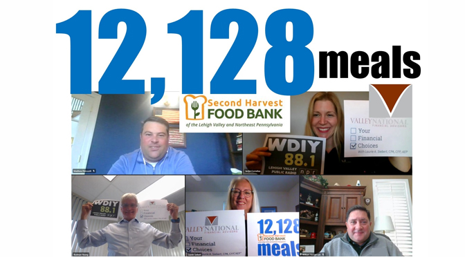 WDIY’s Fall Membership Drive Provides 12,128 Meals to Second Harvest Food Bank