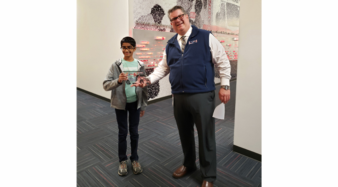 ANISH PALLOD RECEIVES CETRONIA AMBULANCE CORPS’ FIRST-EVER  HEALTH ON WHEELS™ CITIZEN AWARD