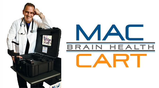 Portable Concussion Diagnosis, Management and Treatment Is Now a Reality Thanks to Patent-Pending MAC-Cart Technology