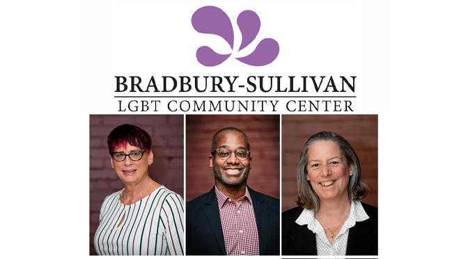 Bradbury-Sullivan LGBT Community Center Announces New Board Chair and Treasurer