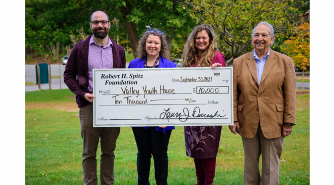 Valley Youth House Granted $10,000 from Robert H. Spitz Foundation