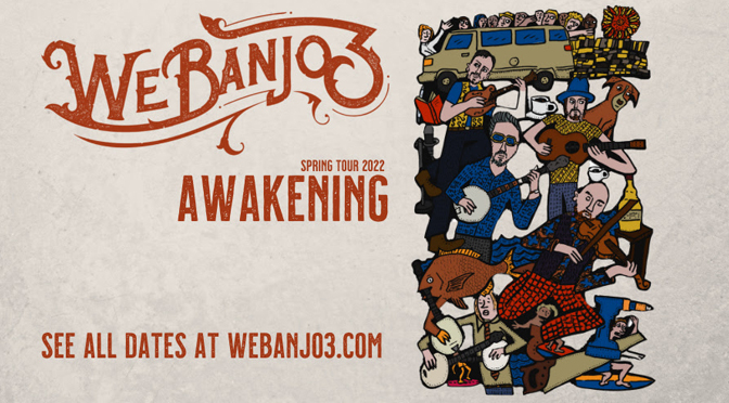 WE BANJO 3 (WB3) POSTPONE THEIR JANUARY 16 SHOW AT ARTQUEST’S MUSIKFEST CAFE