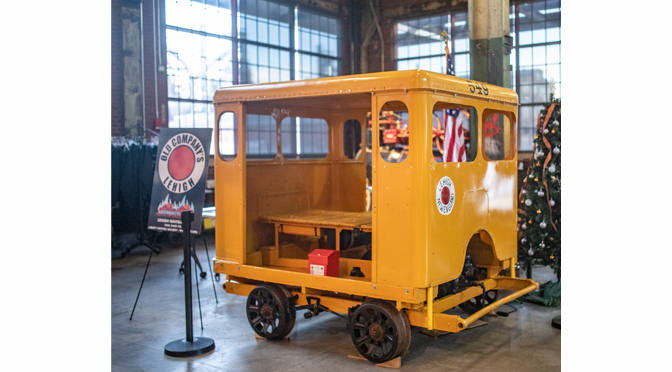 Rare Piece of Lehigh Valley Railroading History Now on Display in Bethlehem