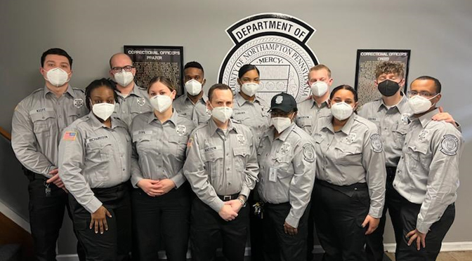 Class #78 of Northampton County Corrections Officers