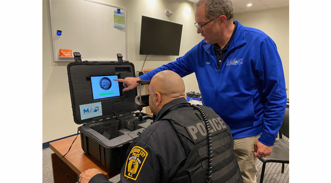 Lehigh Valley Resident Helps Law Enforcement Officers with Baseline Screenings for Concussions