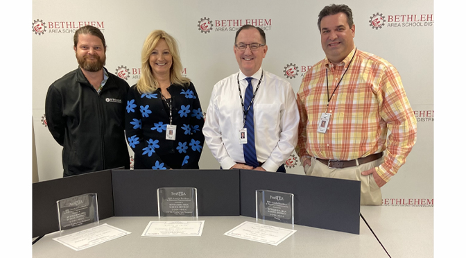 BETHLEHEM AREA SCHOOL DISTRICT EARNS SIX STATE AWARDS FOR VIDEO, WRITING, AND SOCIAL MEDIA PROJECTS