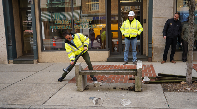 ALLENTOWN’S HAMILTON STREETSCAPE IMPROVEMENT PROJECT UNDERWAY