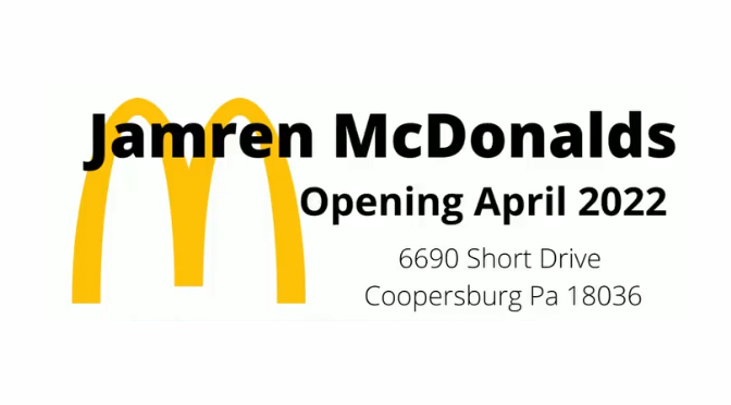 McDonald’s of Coopersburg Ribbon Cutting and Grand Opening