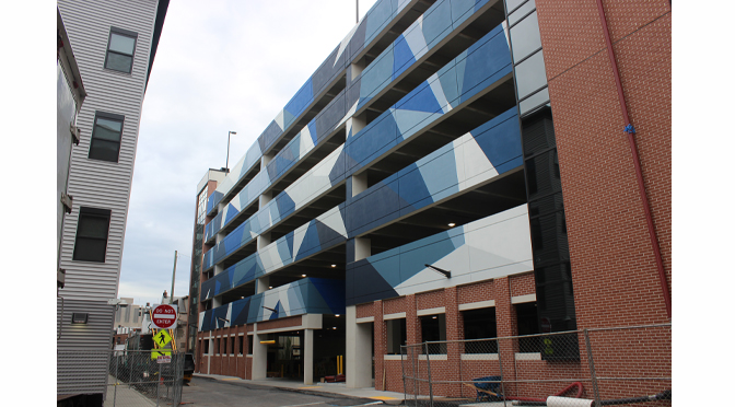 Allentown’s Largest Mural for New Maple Street Parking Deck Complete