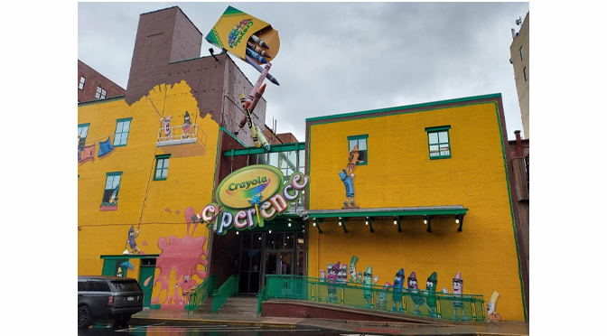 Visit to The Crayola Experience in Easton – By: Janel Spiegel and Joe Scrizzi