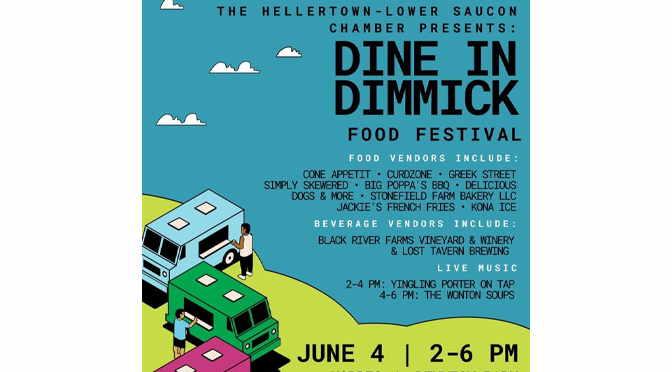 Hellertown-Lower Saucon Debuts “Dine in Dimmick” on June 4