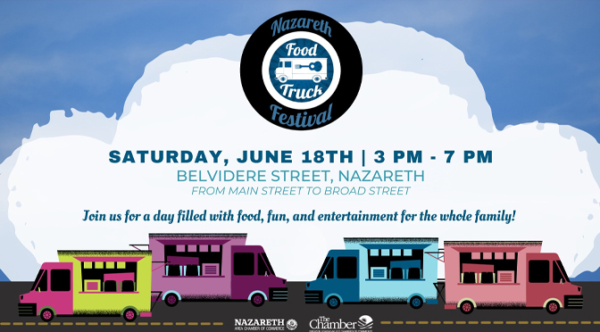 Nazareth Food Truck Festival Returns on June 18!