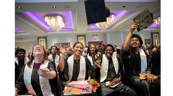 COMMUNITIES IN SCHOOLS GRADUATES GATHER AT ANNUAL “READY, SET, GRADUATE!” EVENT, PRESENTED BY OLYMPUS