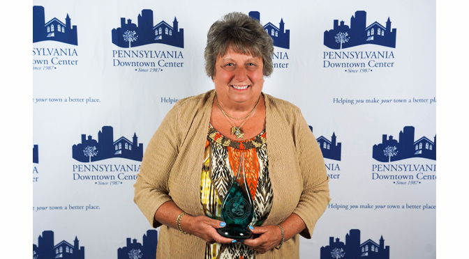 Easton’s JoAnn Durante awarded Volunteer of the Year at statewide Townie Awards