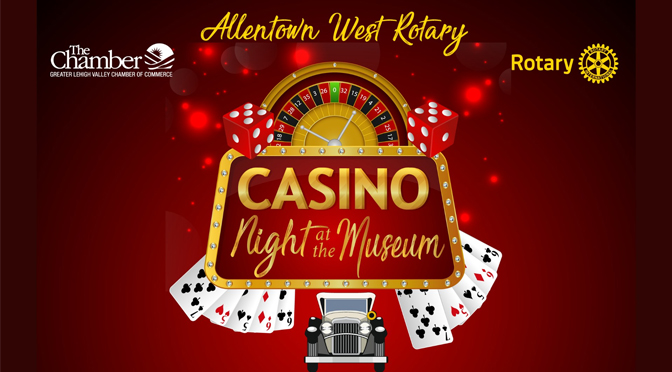 Allentown West Rotary Hosts Casino Night