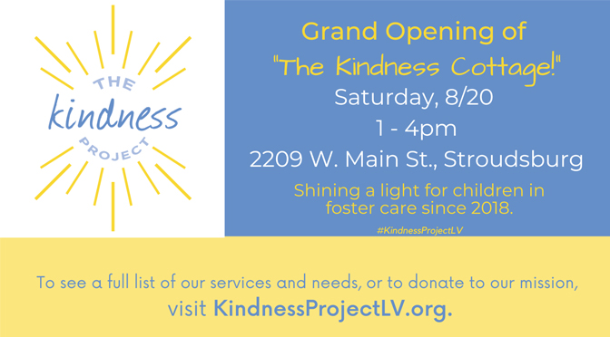 The Kindness Project: Kindness Cottage Grand Opening and Ribbon Cutting
