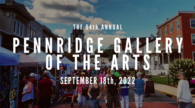 54th Annual Pennridge Gallery of the Arts Returns on September 18!