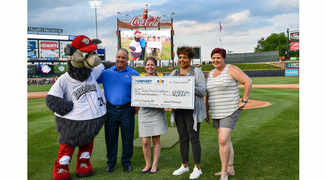 UNIVEST FINANCIAL® PRESENTS SECOND HARVEST WITH $2,500