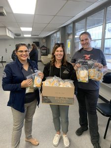 Debbie Yuengling and employees