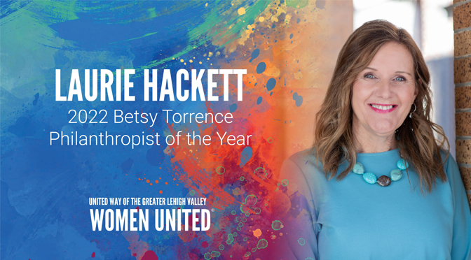 Women United Honors Laurie Hackett of Air Products as the 2022 Betsy Torrence Philanthropist of the Year