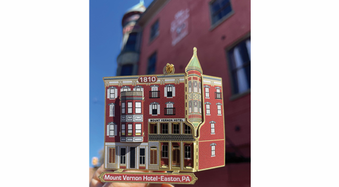 2022 Easton holiday ornament commemorates  Historic Mount Vernon Hotel