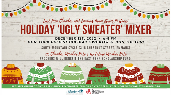 Don Your Ugliest Holiday Sweater and Join the Emmaus Fun!