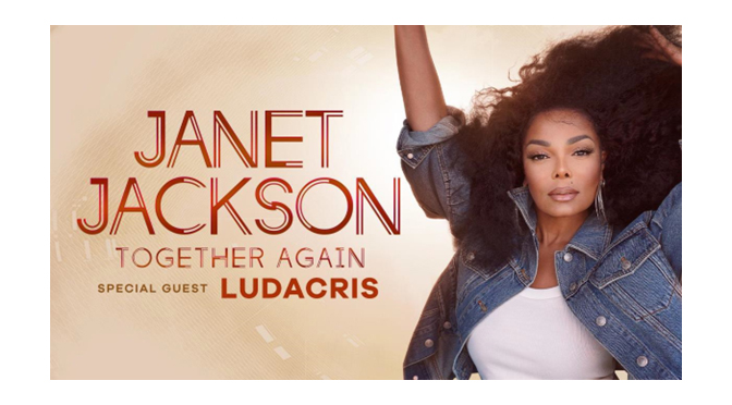 GLOBAL ICON JANET JACKSON ADDS SHOW AT PPL CENTER ON MAY 18 TO 2023 TOGETHER AGAIN NORTH AMERICAN TOUR WITH SPECIAL GUEST LUDACRIS