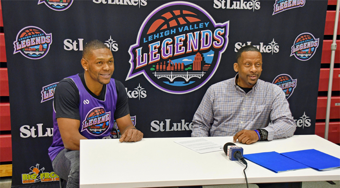 Lehigh Valley Legends Sign “Legendary” Basketball Star Ahead of March Season Opener